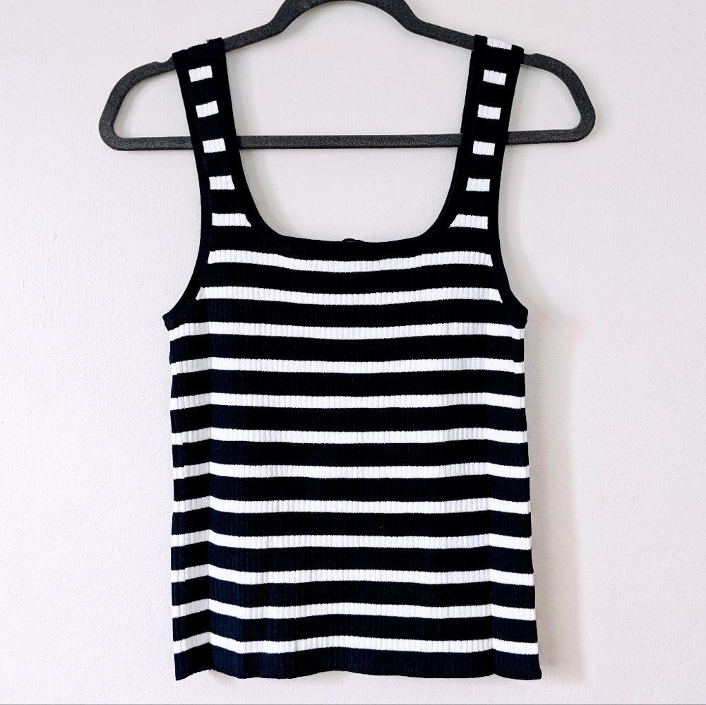 LOFT Ribbed Sweater Tank - Picture 5 of 8
